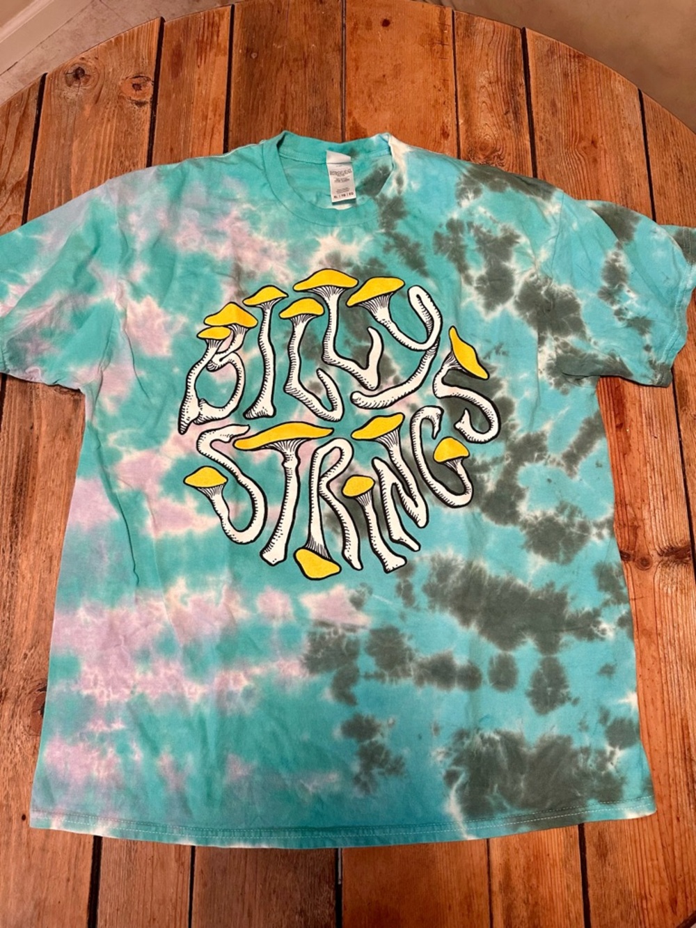 Billy Strings Tie-Dye Shroom Short Sleeve Tee